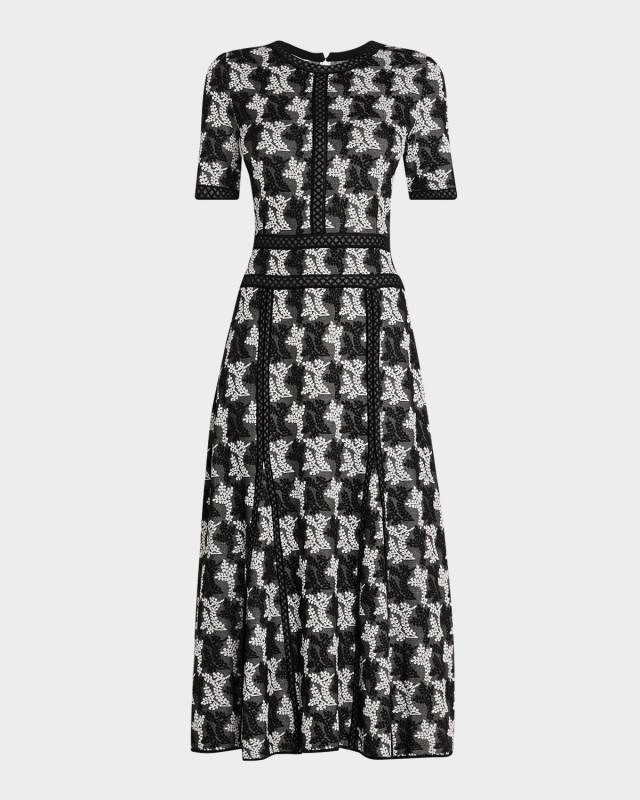 Fit-&-Flare Midi Dress - Modern Fit